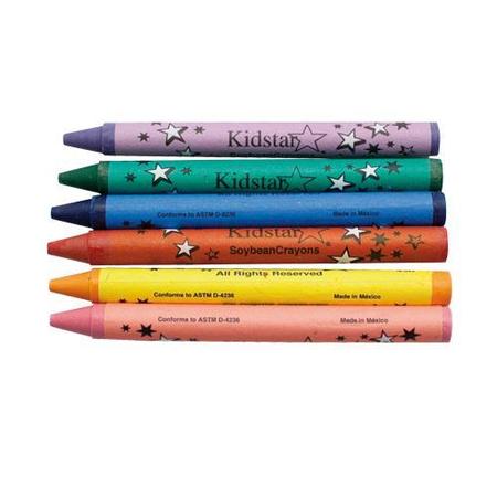 KIDSTAR KidSoybean Crayons, PK1728 KSCRAYON-1728